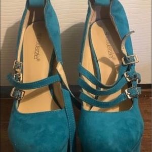 Teal heel fit for any occasion